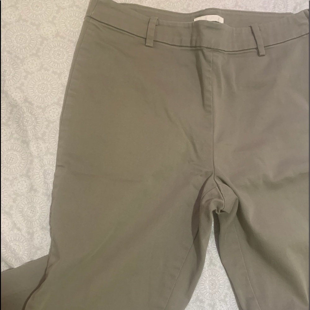 Khaki jeggings